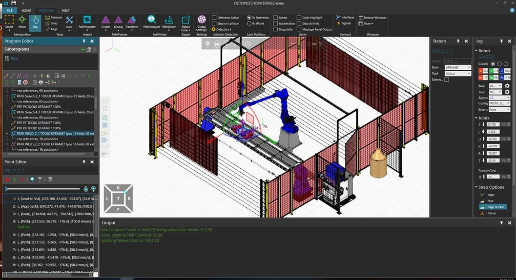 Robotic Welding Software